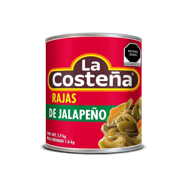 CHILE JALAPENO LA COSTEÑA RAJAS