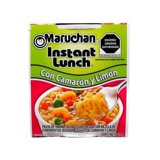SOPA MARUCHAN CAMARON HABANERO Y LIMON