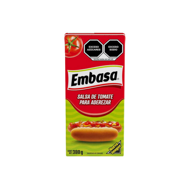 SALSA TIPO CATSUP EMBASA 20% GRATIS
