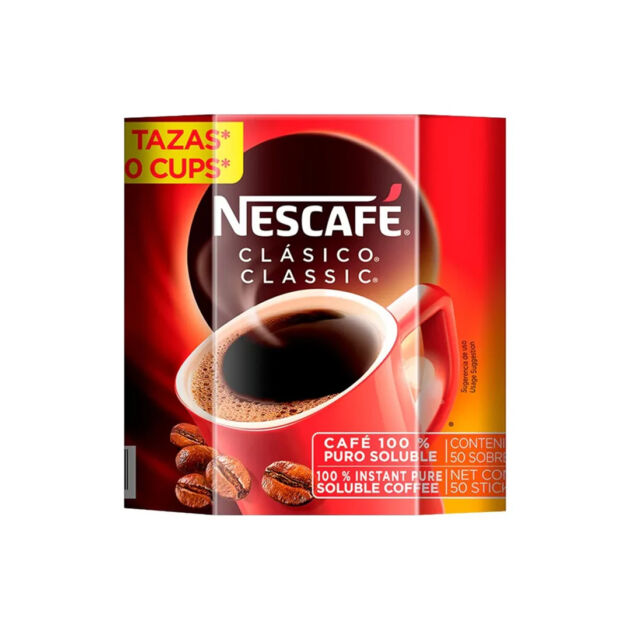 CAFE NESCAFE CLASICO STICK 2GR PAQ