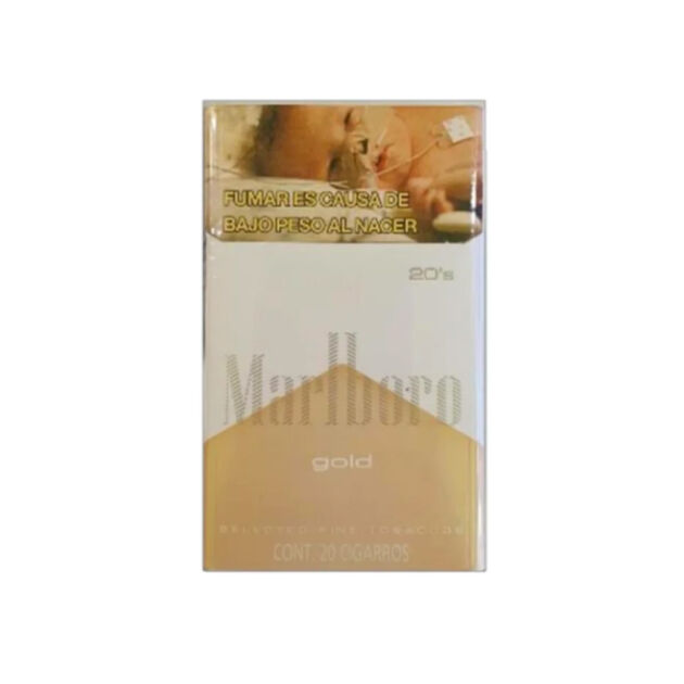 CIGARRO MARLBORO GOLD 20'S