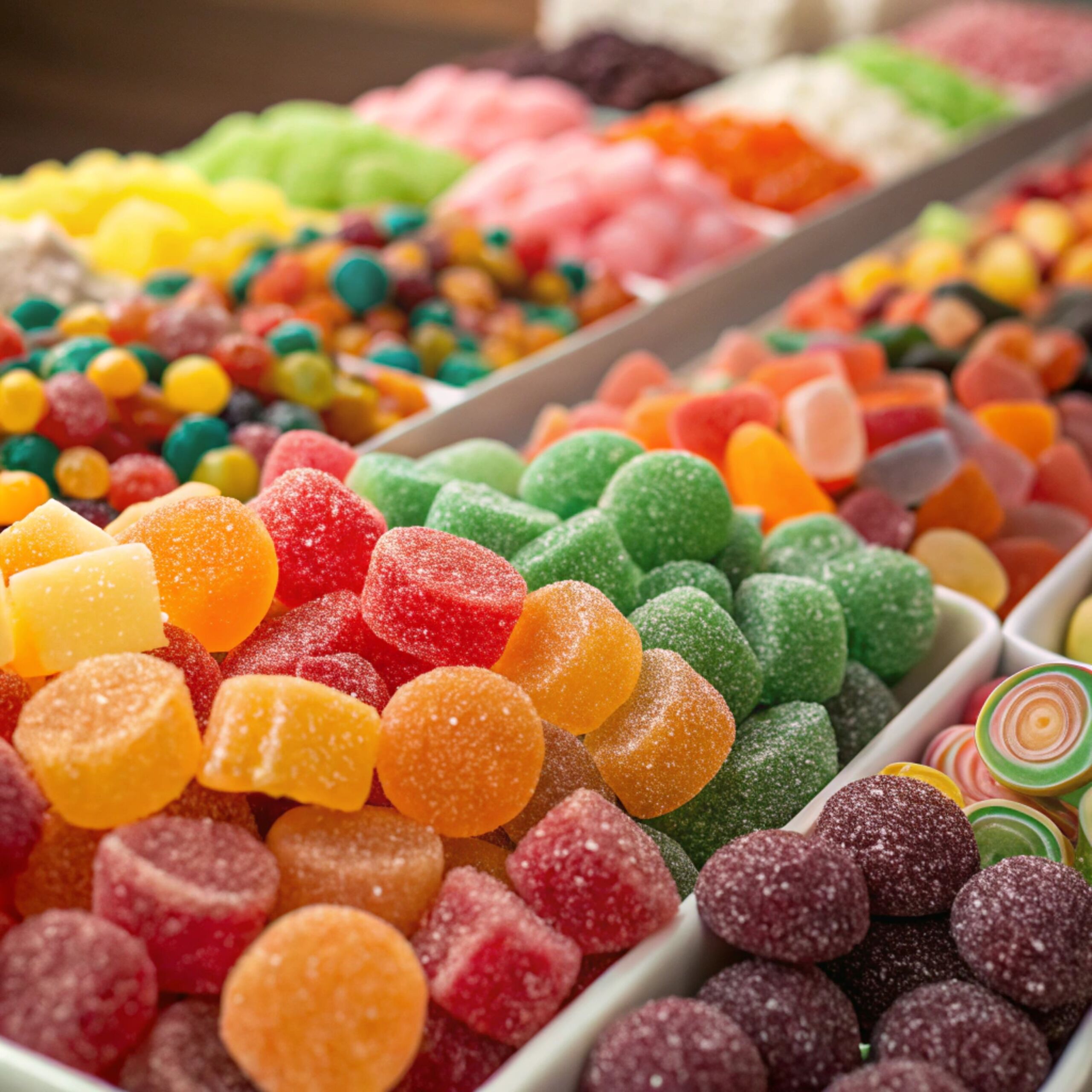 Chicles y dulces