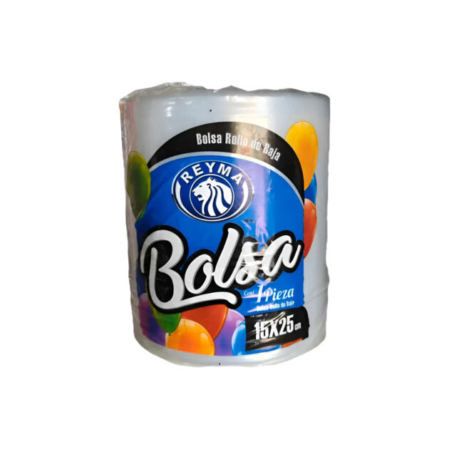 BOLSA EN ROLLO 15X25 BD