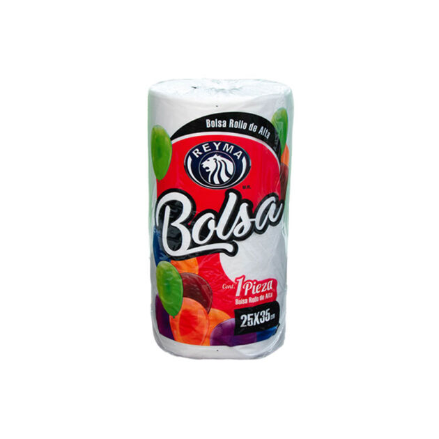 BOLSA EN ROLLO 25X35 AD