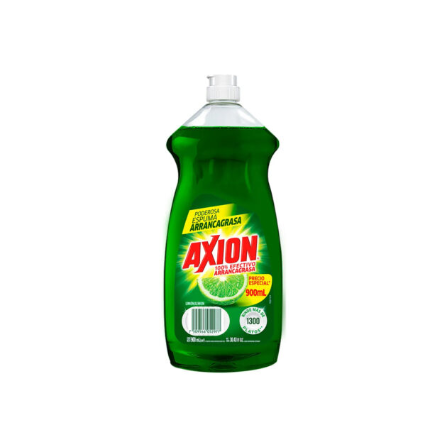 LAVATRASTES AXION LIQUIDO LIMON 25% GRATIS