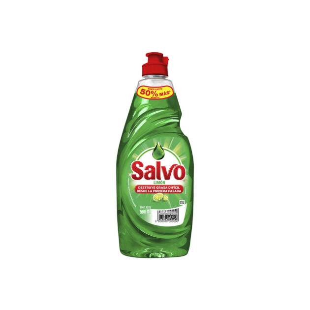 LAVATRASTES SALVO LIQUIDO LIMON