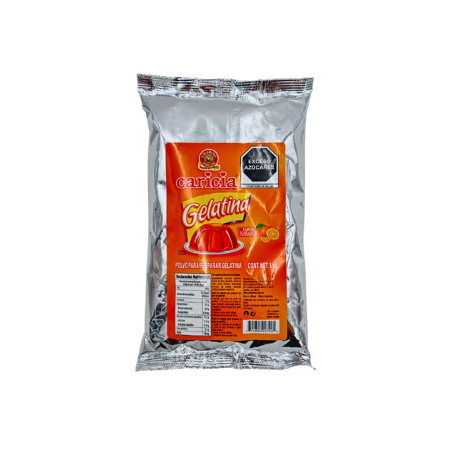 GELATINA NARANJA CARICIA