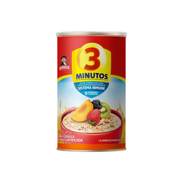 CEREAL QUAKER AVENA 3 MINUTOS BOTE