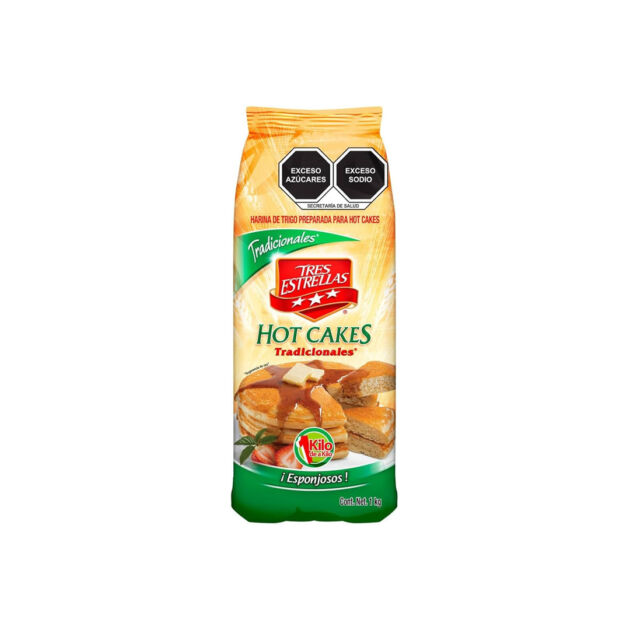 HARINA HOT CAKES CAKES 3 ESTRELLAS