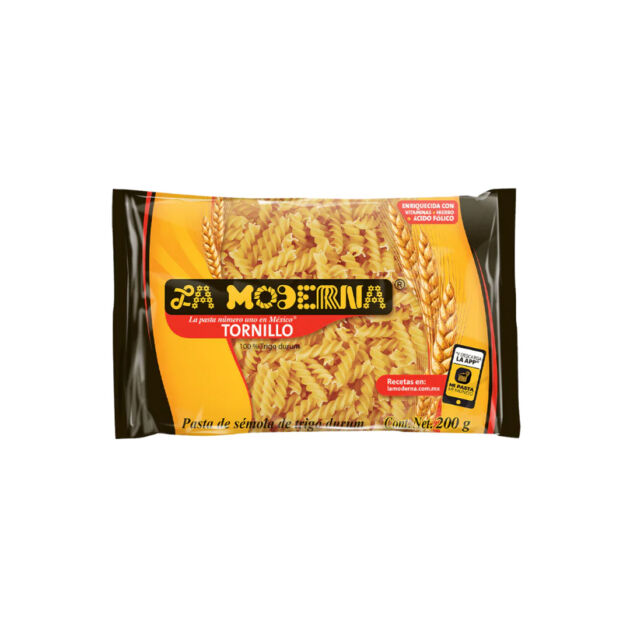 PASTA LA MODERNA TORNILLO