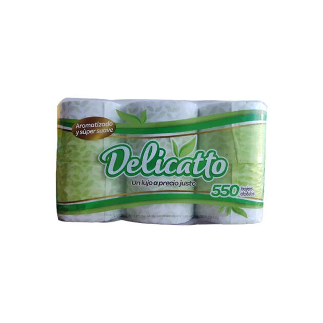 PAPEL HIGIENICO DELICATTO 550HD