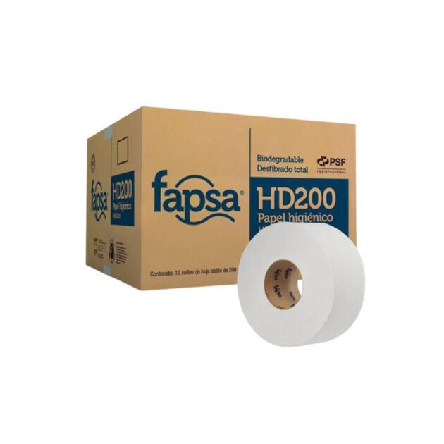 PAPEL HIGIENICO BOBINA FAPSA 200H