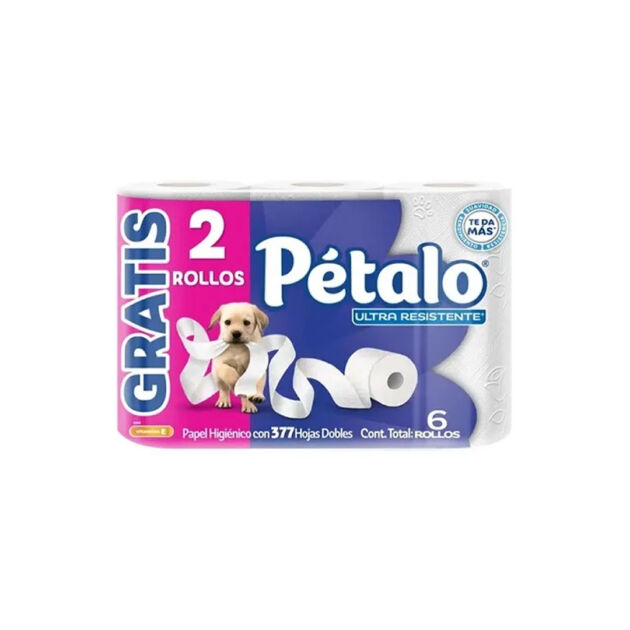 PAPEL HIGIENICO PETALO ULT RES 377HD 4+2