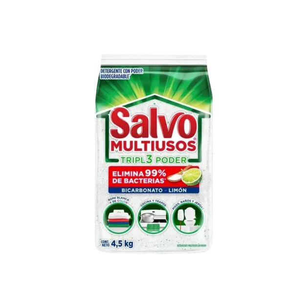 DETERGENTE SALVO MULTIUSOS  POLVO