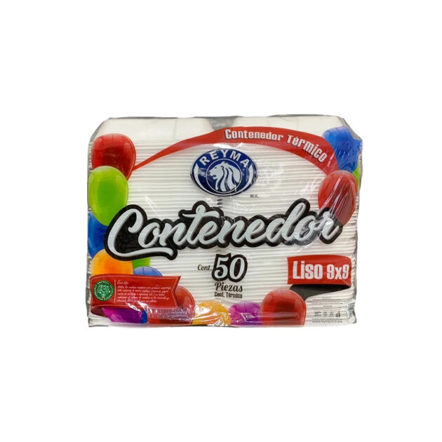 CONTENEDOR NO 9X9 LISO 4P